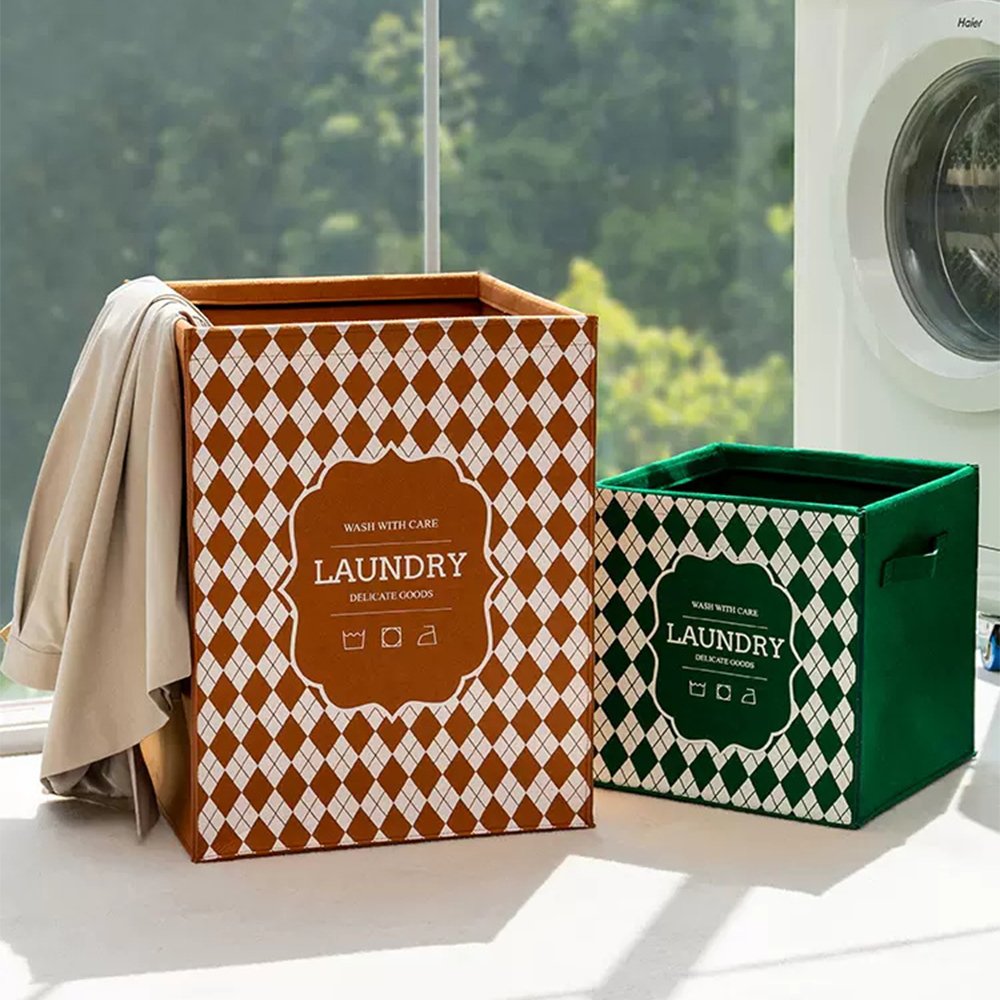 Personalised Laundry Hamper Felt Laundry Basket - Great Shine Home ...