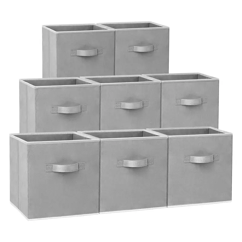 Fabric Storage Bins for Shelves Closet