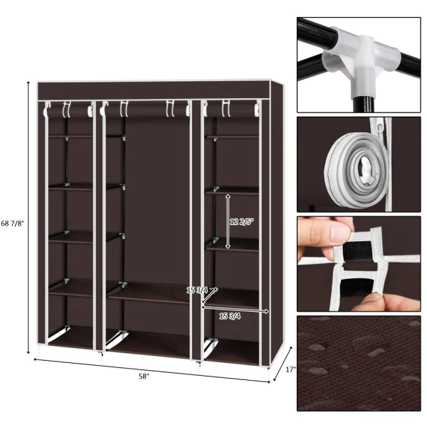 custom portable closet