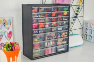 plastic storage drawer cabinet toy organizer