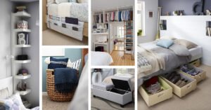 how to organize a small bedroom