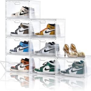 acrylic shoe boxes wholesale