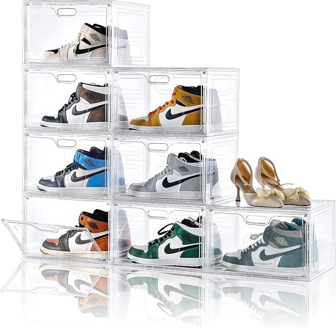 acrylic shoe boxes wholesale