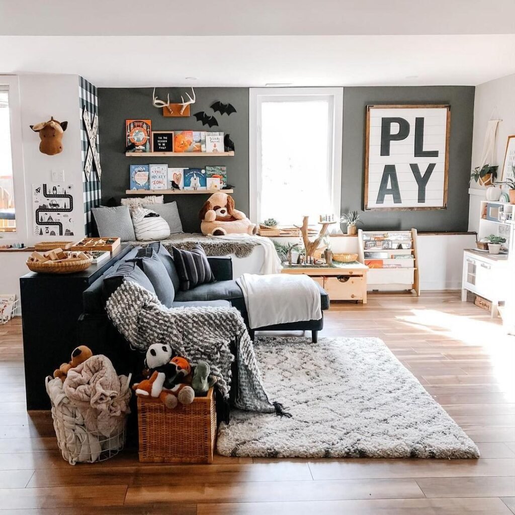 how to organize toys in a small space