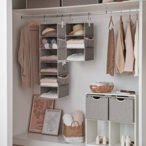 organizing a small closet