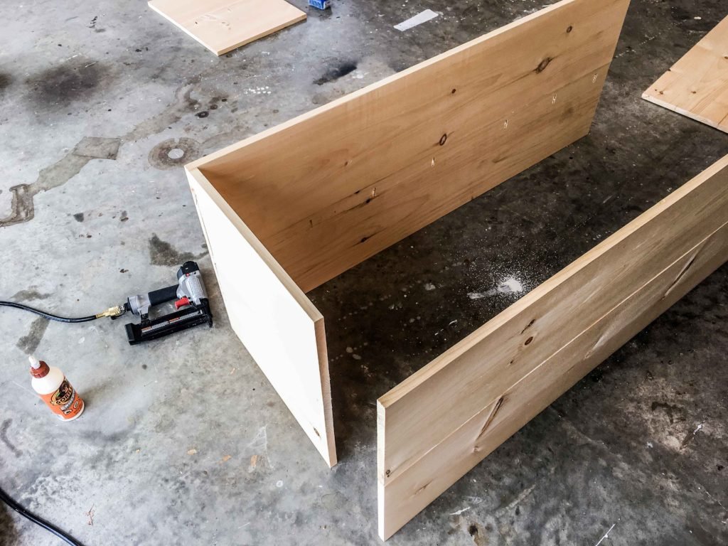 how to build wooden storage box