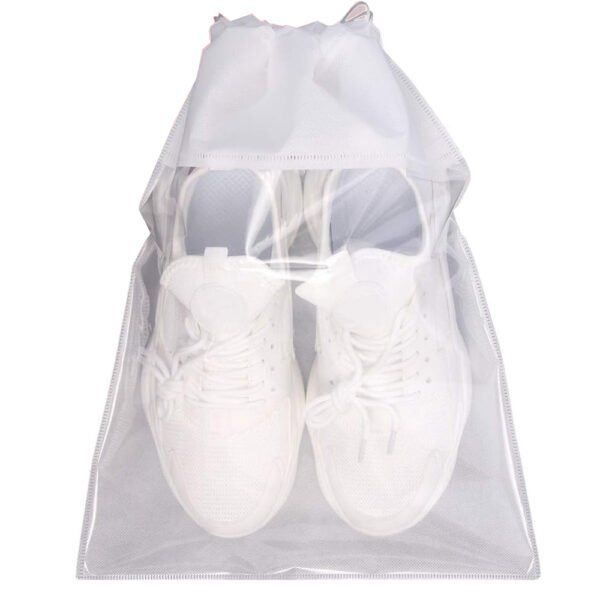 drawstring travel shoe bag