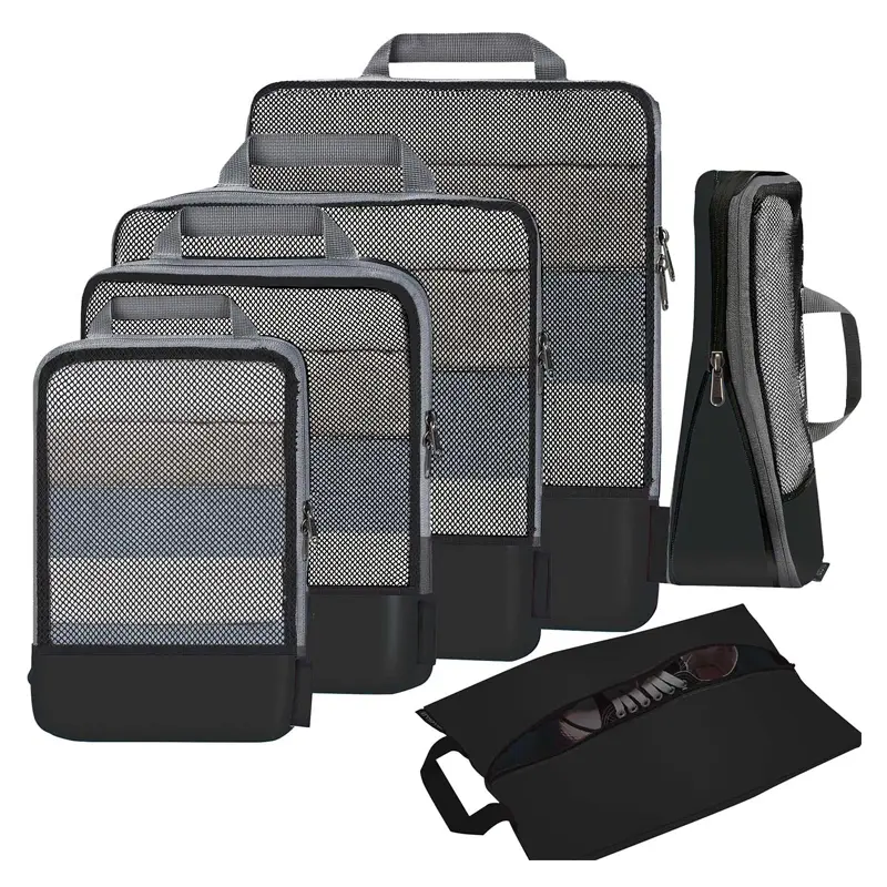 Wholesale Zippered Mesh Packing Cubes