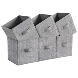 fabric storage cubes bins