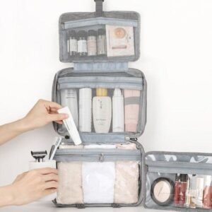 hanging toiletry organizer