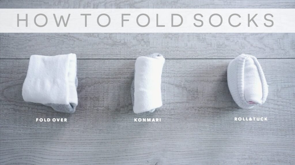 how to fold socks