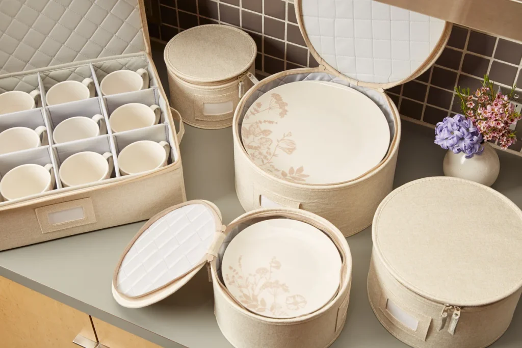 Dinnerware Storage Containers