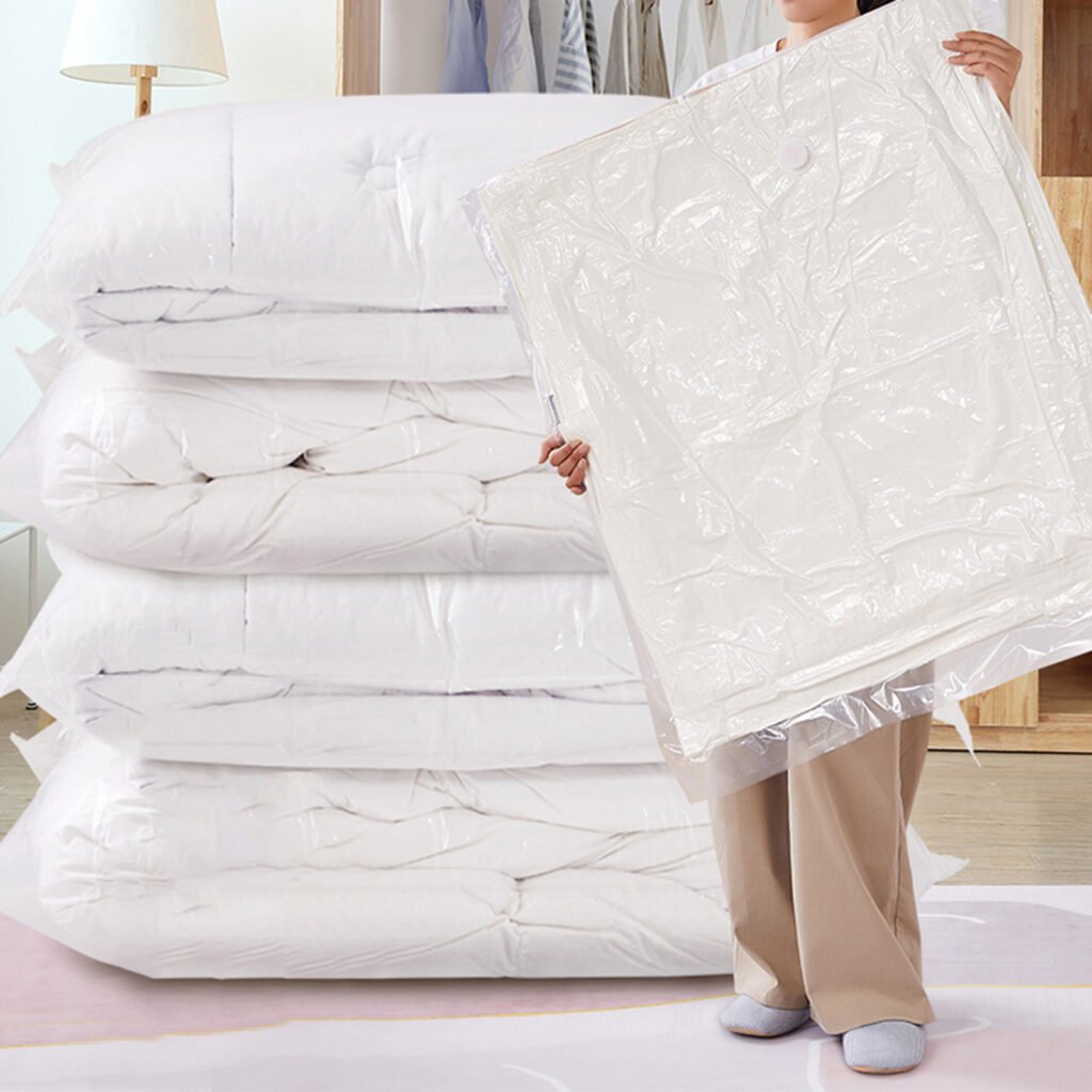 Vacuum-Sealed Duvet Storage Bags