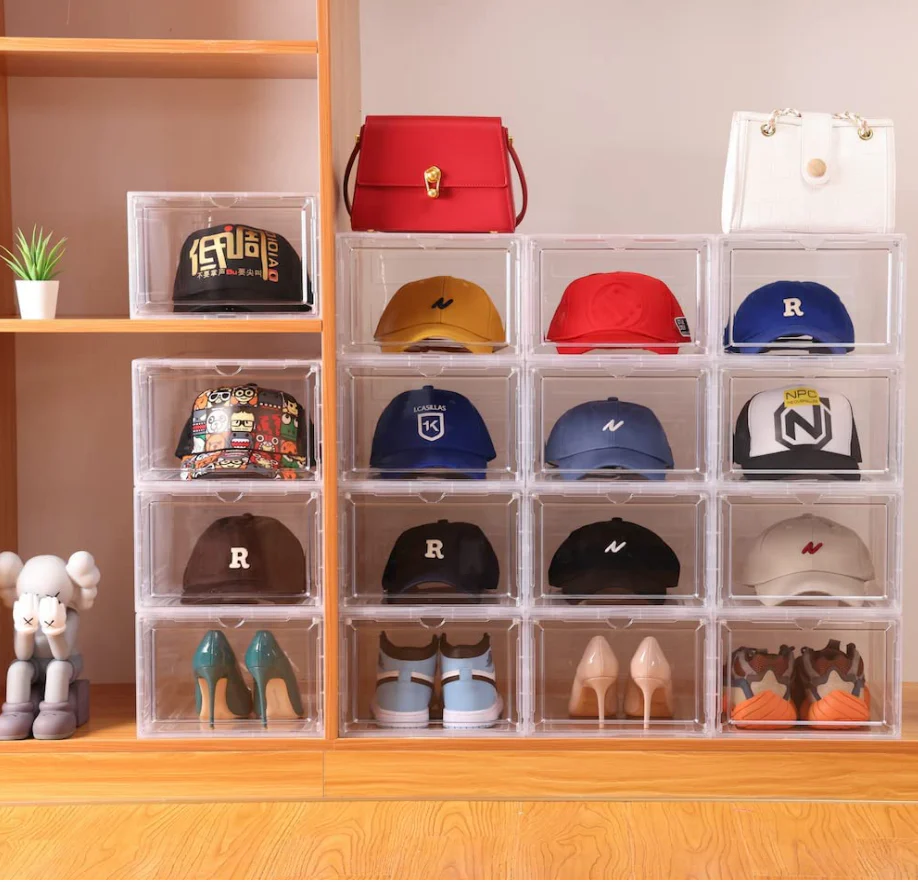 baseball cap Storage Bins and Boxes