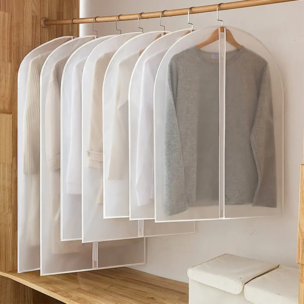 Clear Hanging Garment Bags