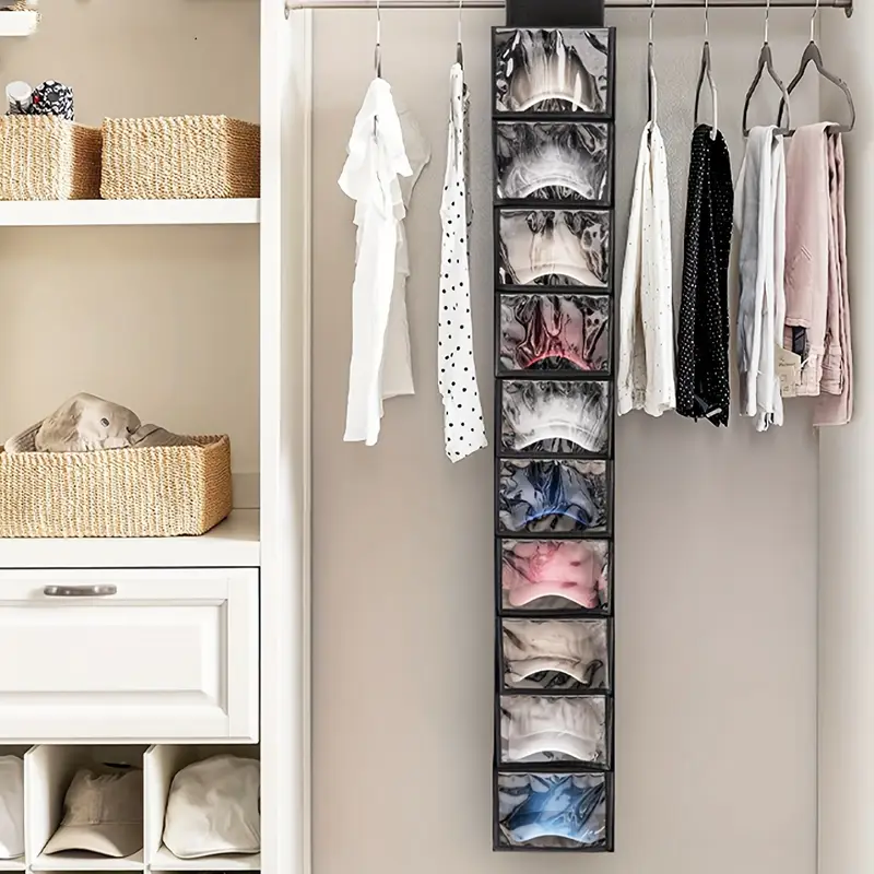 Hanging Closet Hat Organizer