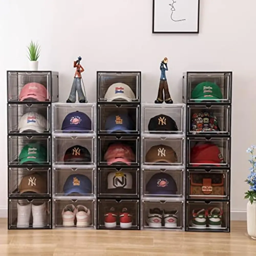 Stackable Hat Storage Boxes