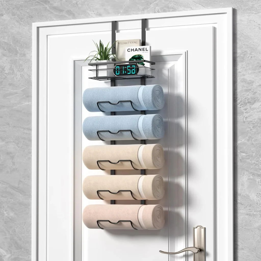 bathroom towel storage rack​