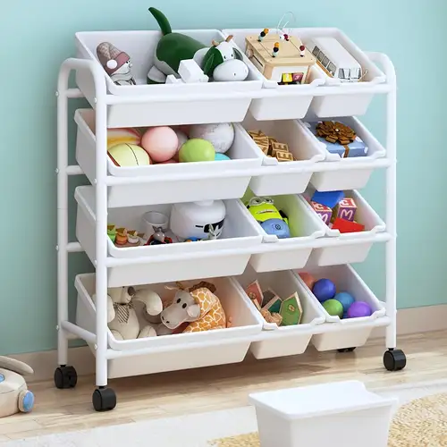toy organizer and storage bins