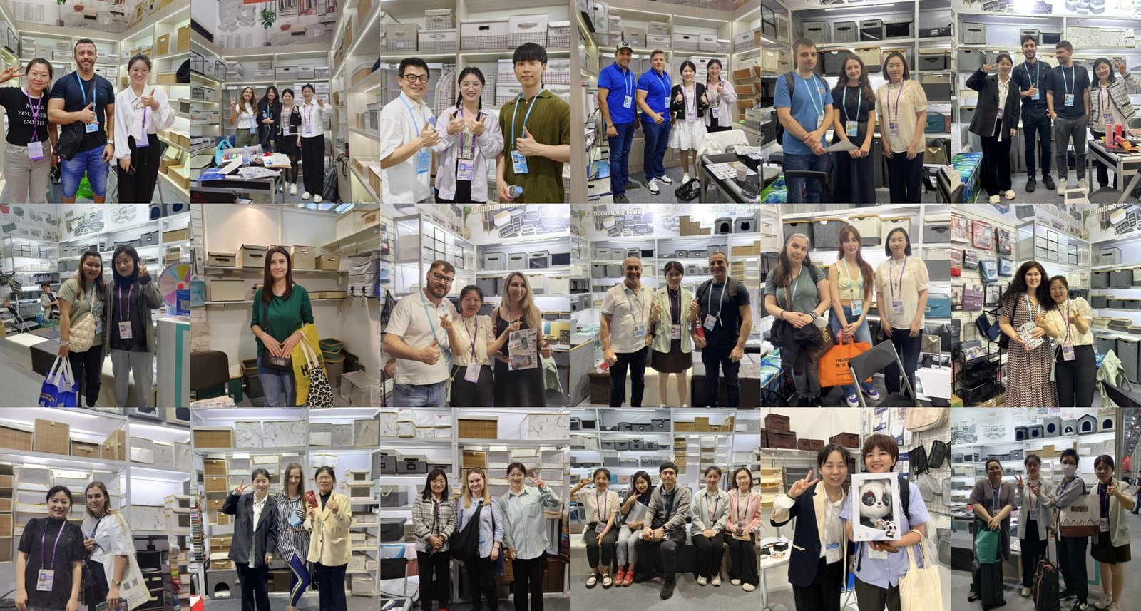 Great Shine presented laundry storage products at global exhibitions