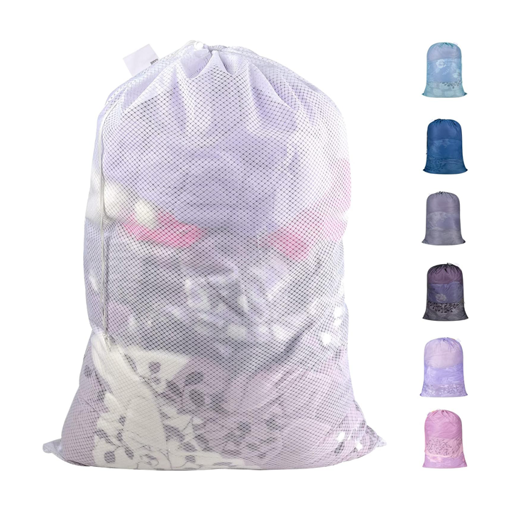 drawstring laundry bag in oxford fabric - bulk supplier