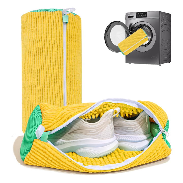 shoe laundry bag for washing machine - mesh reinforced