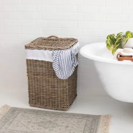 where to hide dirty laundry in small apartment