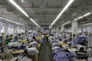OEM manufacturer factory producing customized fabric storage bags